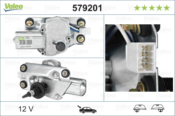Motor stieračov VALEO